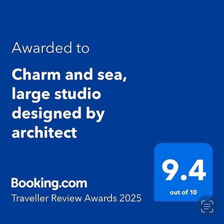 Charm And Sea, Large Studio Designed By Architect Cul de Sac Exteriér fotografie